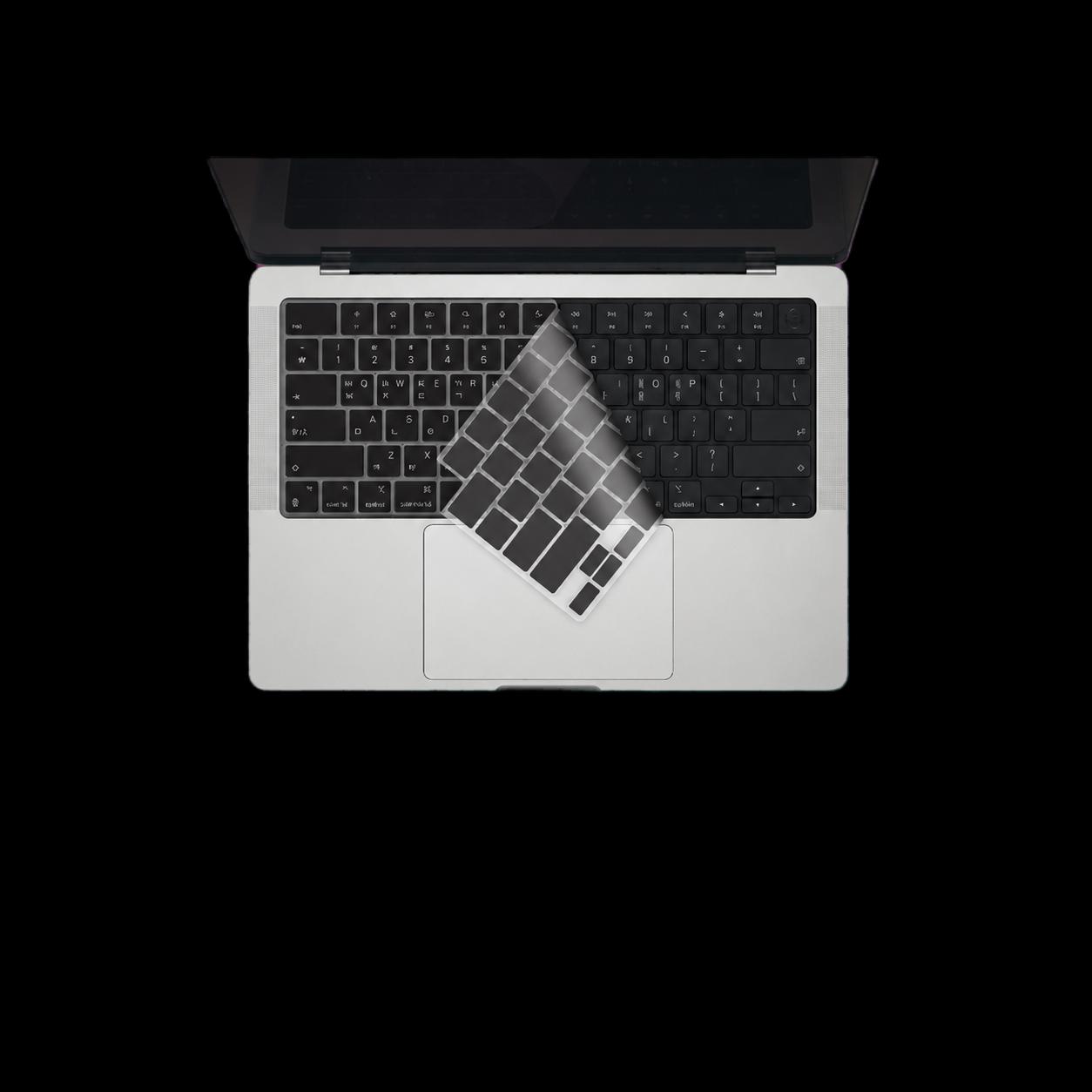 HP ELITEBOOK 6 G2A 16 전용 한글각인 컬러 키스킨 파인피아 블랙 국내제작